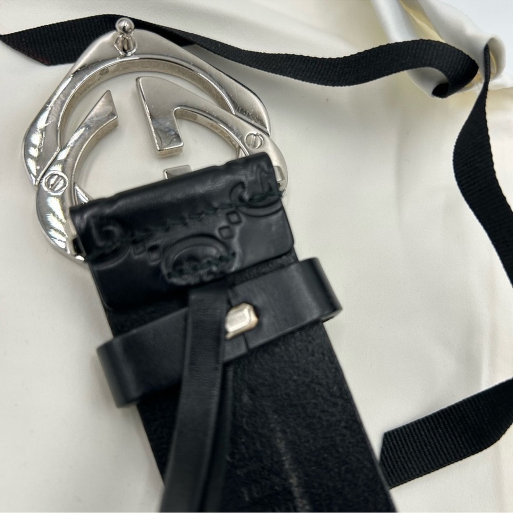 Men’s Gucci interlocking GG logo belt size 115 cm/46 inch made in Italy - Picture 9 of 9